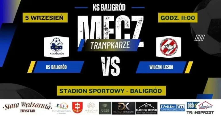 Trampkarze KS Baligród rozpoczynają sezon od meczu z Wilczkami Lesko