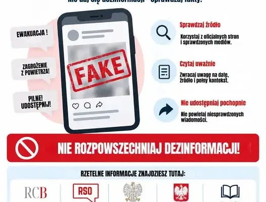 Gmina Lesko ostrzega przed dezinformacją i zaprasza na szkolenie o odporności na zagrożenia