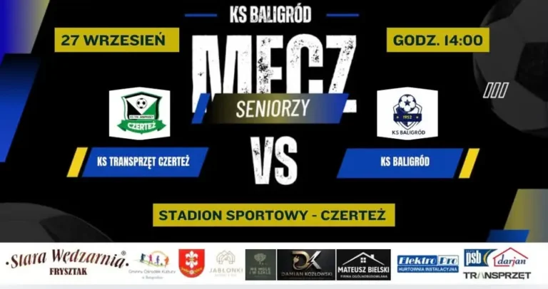 Meczowa niedziela w Czerteży – KS Transprzęt Czerteż kontra KS Baligród