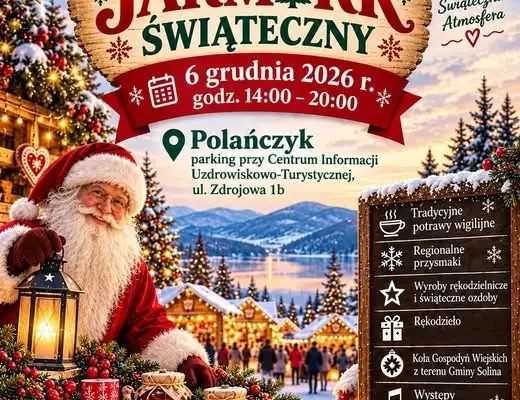 I Karpacki Jarmark Świąteczny w Polańczyku – 6 grudnia 2026