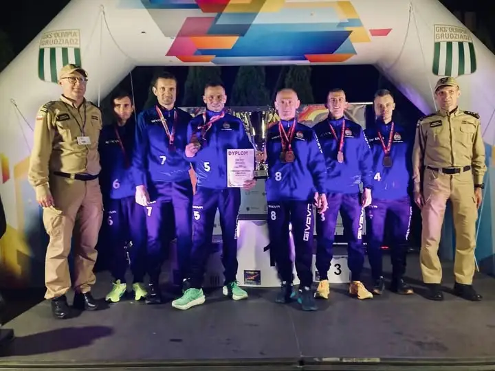 Strażak z Podkarpacia na podium Mistrzostw Polski w Biegu Ulicznym