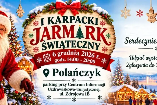 I Karpacki Jarmark Świąteczny w Polańczyku – zaproszenie dla wystawców
