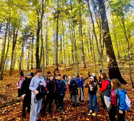 Uczniowie z Baligrodu zdobyli Chryszczatą i podziwiali Tatry z drona
