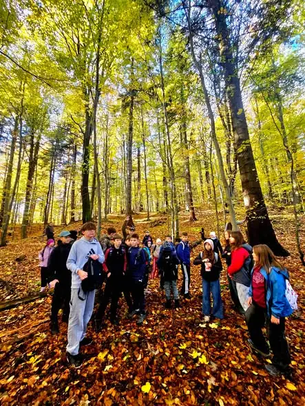 Uczniowie z Baligrodu zdobyli Chryszczatą i podziwiali Tatry z drona
