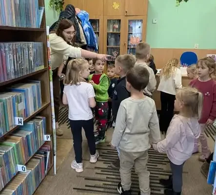 Biblioteka w Baligrodzie gościła przedszkolaki na wyjątkowych zajęciach