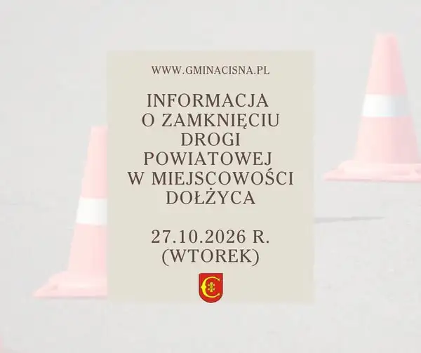 Dołżyca: droga powiatowa zamknięta 27 października. Trwa remont przepustu