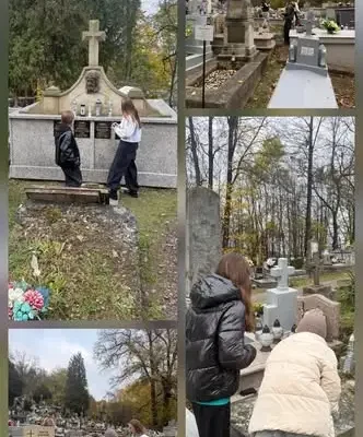 Uczniowie zapalili znicze na grobach zmarłych nauczycieli
