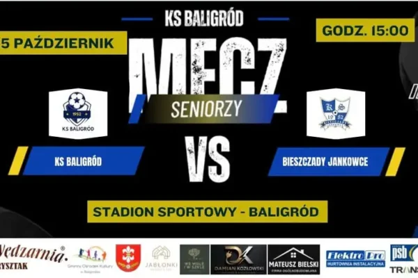 KS Baligród Bieszczady Jankowce – ostatni domowy mecz rundy jesiennej
