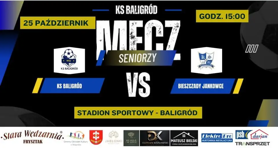 KS Baligród Bieszczady Jankowce – ostatni domowy mecz rundy jesiennej